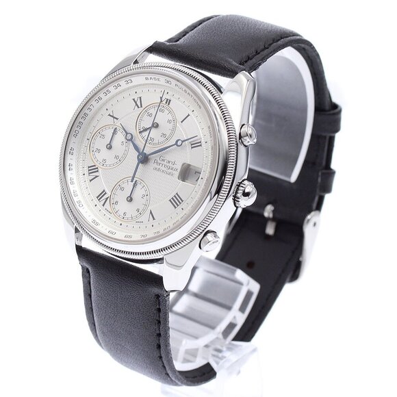 GIRARD PERREGAUX Gold Plated4900 4910 Chronograph Automatic Men's Watch - Picture 1 of 10